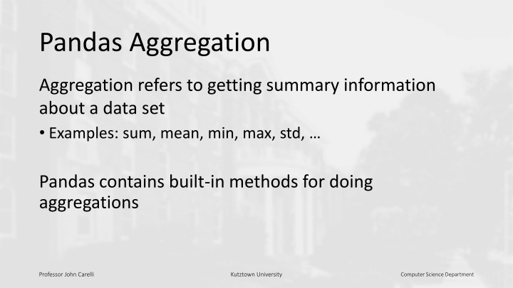 pandas aggregation n.w