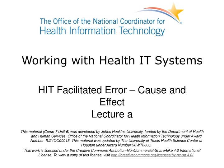 working with health it systems n.w