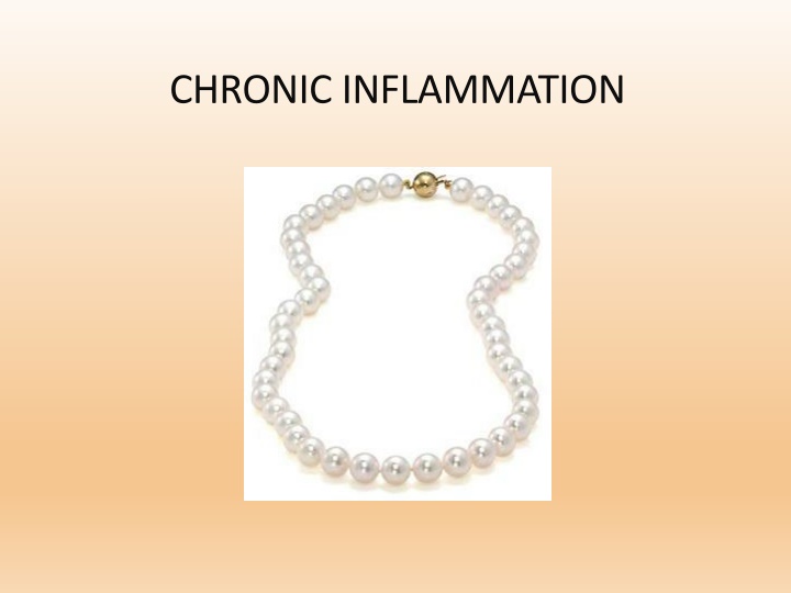 Chronic Inflammation Processes