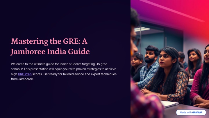 mastering the gre a jamboree india guide n.w