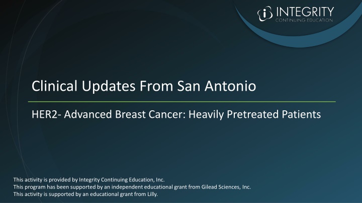 clinical updates from san antonio n.w