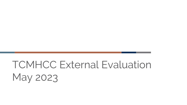 tcmhcc external evaluation may 2023 n.w