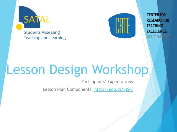 lesson design workshop n.w
