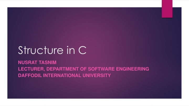 Structures in C Programming