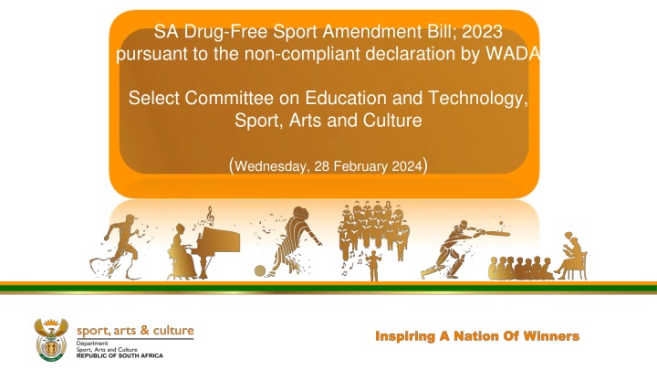 Amendment Bill 2023 for Drug-Free Sport in South Africa