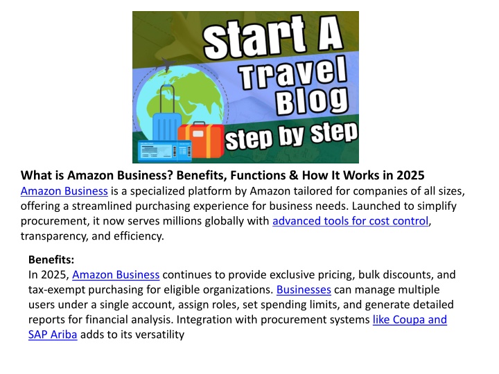 What is Amazon Business? Benefits, Functions & How It Works in 2025