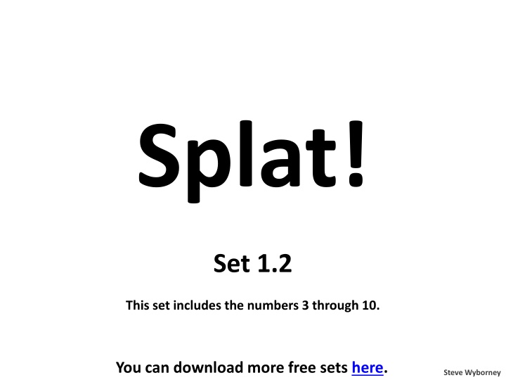 splat n.w