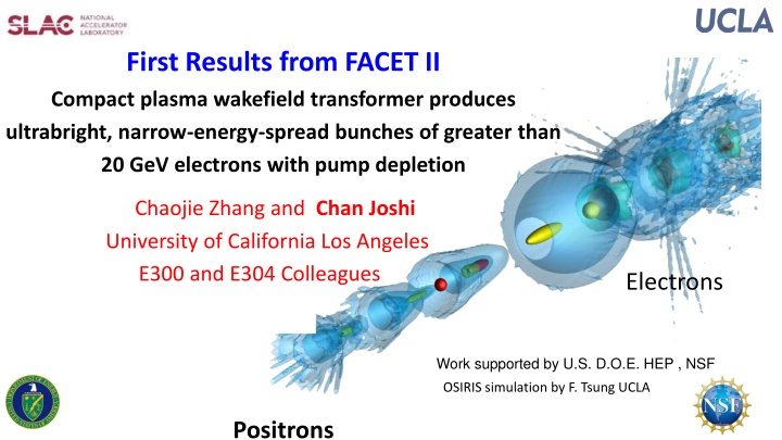 first results from facet ii compact plasma n.w