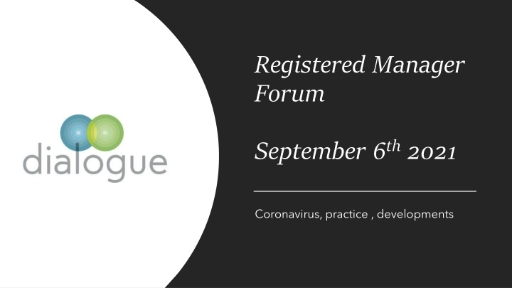 registered manager forum n.w