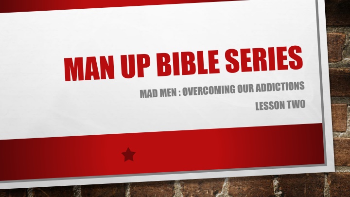 Sexual Brokenness and God's Healing Grace