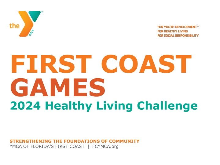 first coast games 2024 healthy living challenge n.w