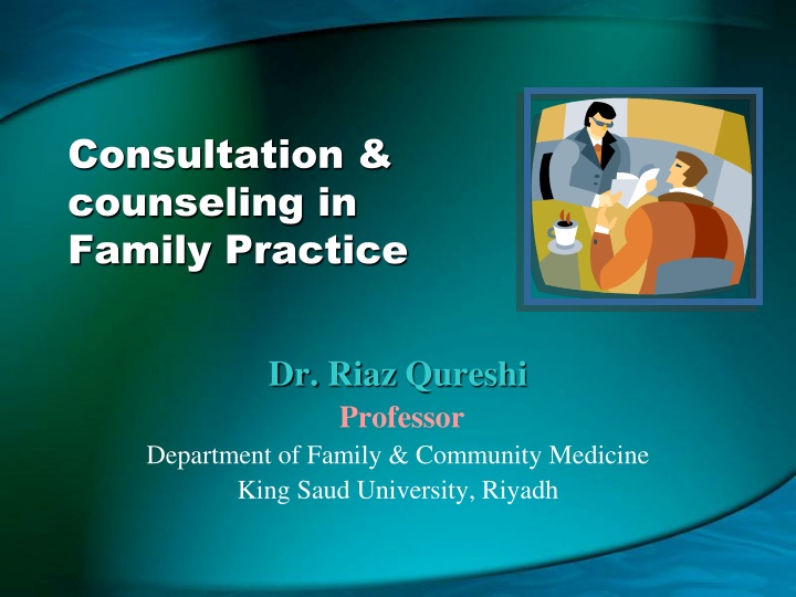 consultation counseling in family practice n.w