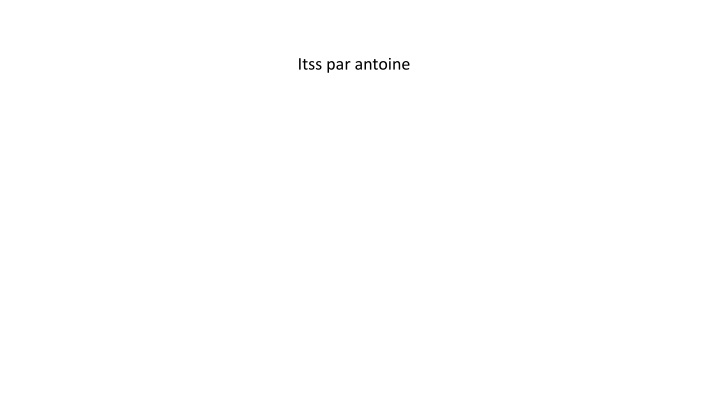 itss par antoine n.w