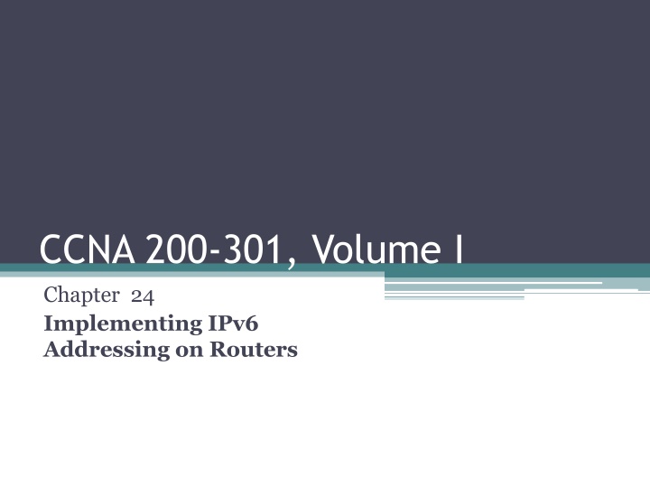 ccna 200 301 volume i chapter 24 implementing n.w