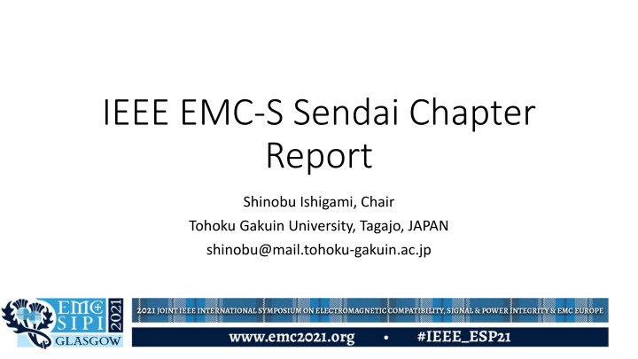 ieee emc s sendai chapter report n.w