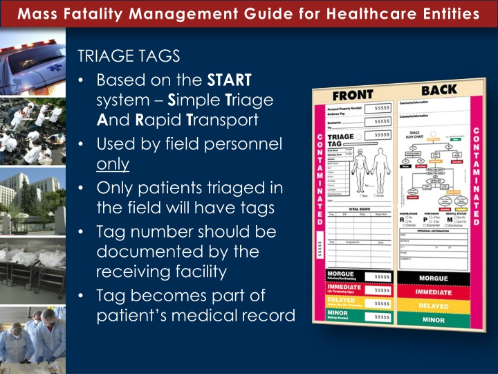 mass fatality management guide for healthcare n.w