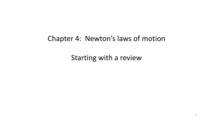 chapter 4 newton s laws of motion n.w