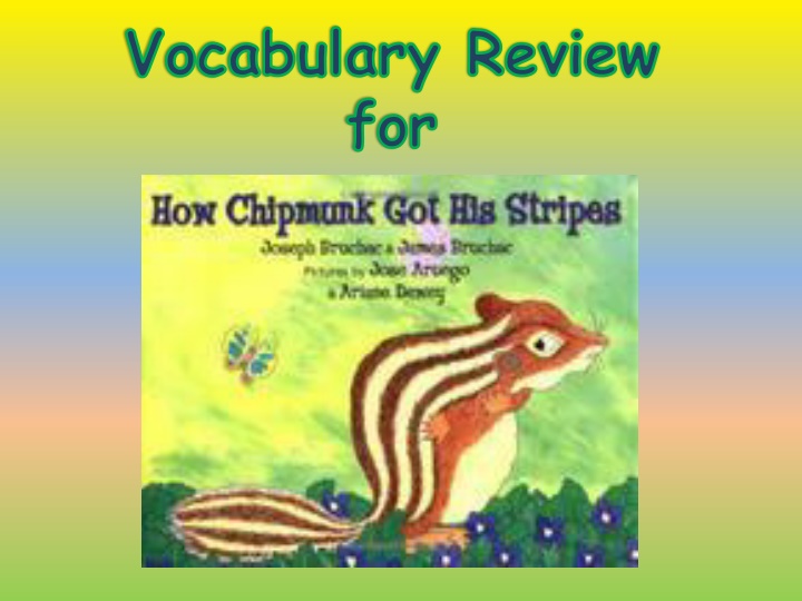 vocabulary review for n.w