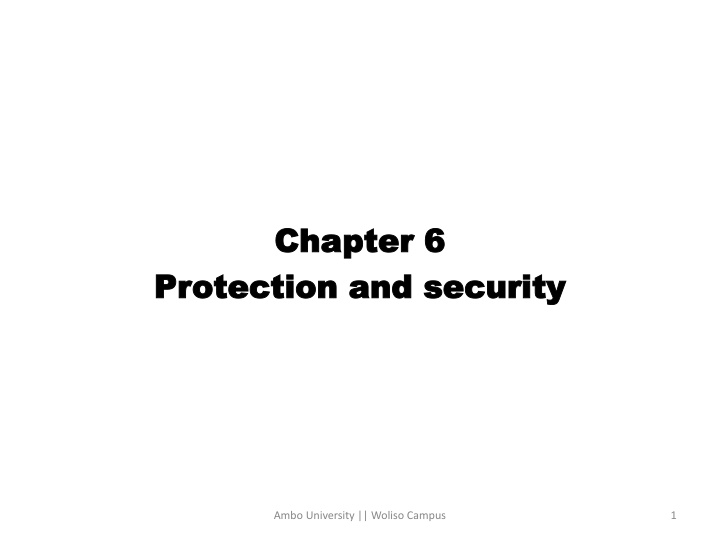 chapter 6 chapter 6 n.w
