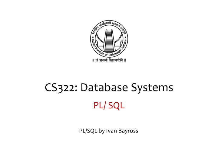 Working with PL/SQL Records and Arrays