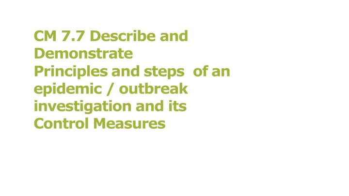 cm 7 7 describe and demonstrate principles n.w