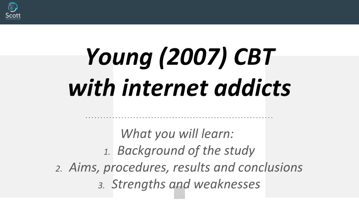 young 2007 cbt with internet addicts n.w