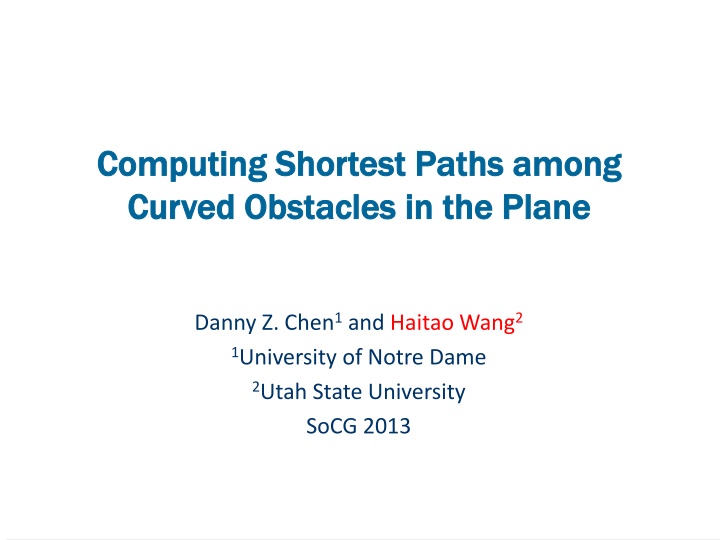 computing shortest paths among computing shortest n.w