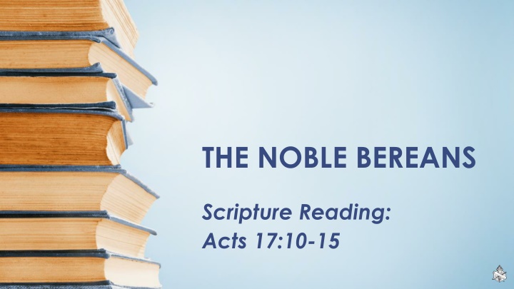 the noble bereans n.w
