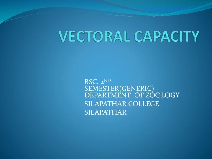 bsc 2 nd semester generic department of zoology n.w