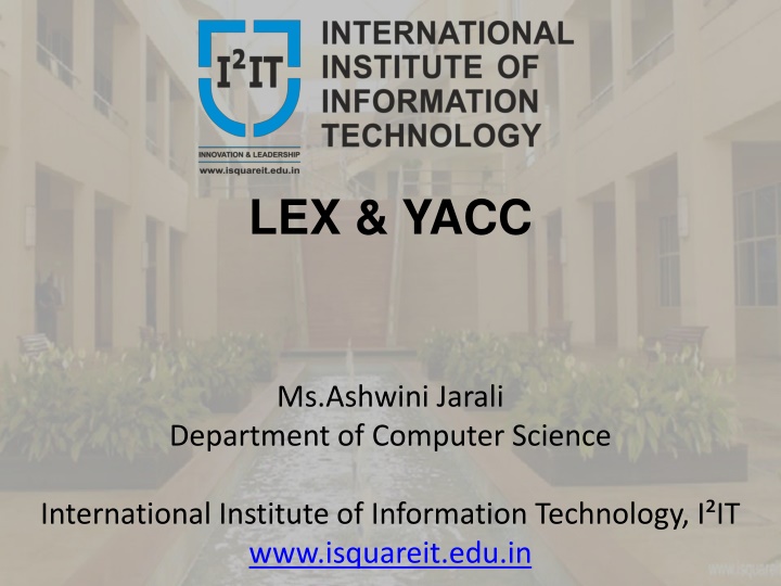 lex yacc n.w