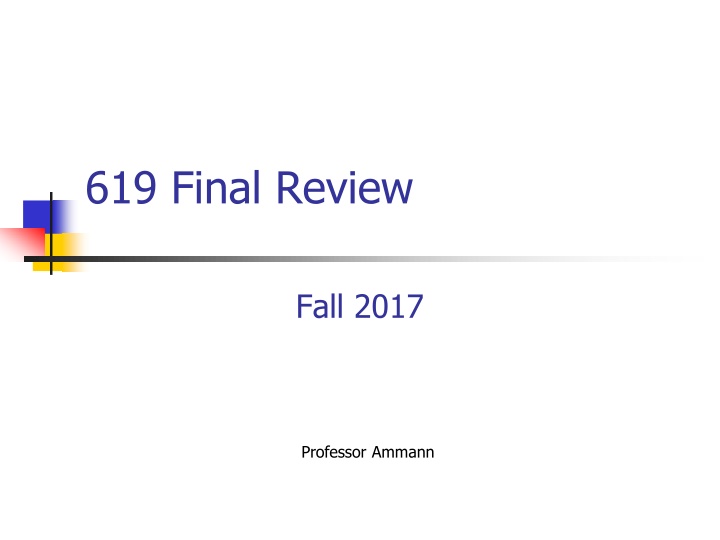 619 final review n.w