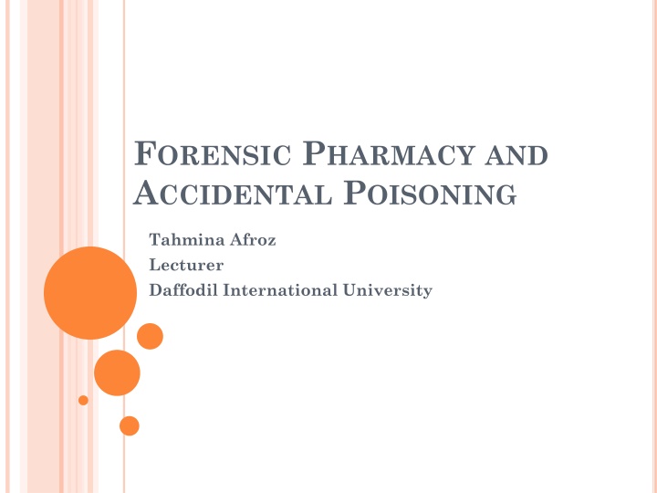 Poisoning: Types, Nature, and Classification