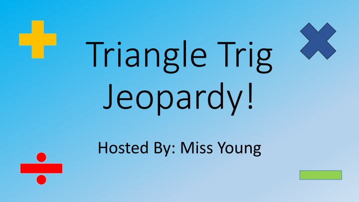 triangle trig jeopardy n.w