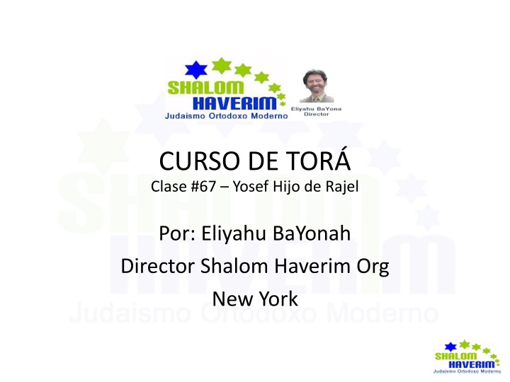 curso de tor clase 67 yosef hijo de rajel n.w