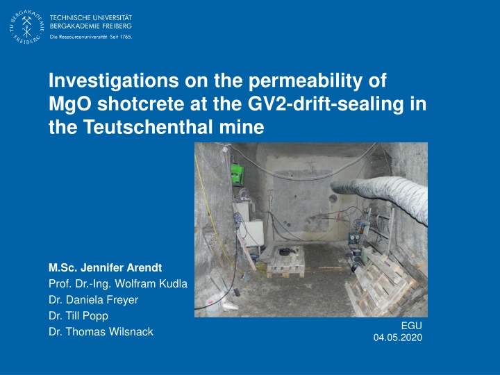 investigations on the permeability n.w