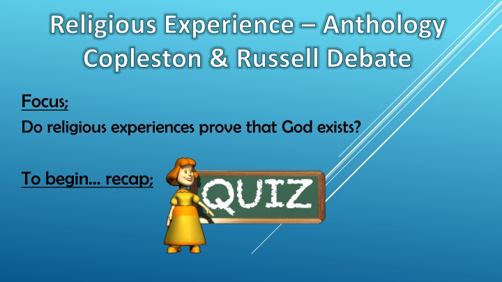 religious experience anthology copleston russell n.w