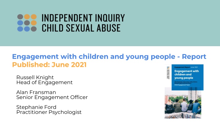 engagement with children and young people report n.w