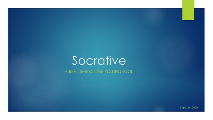 socrative a real time online polling tool n.w