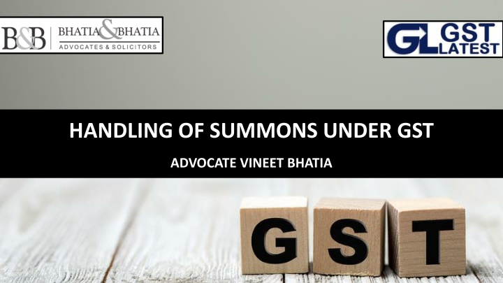 handling of summons under gst n.w