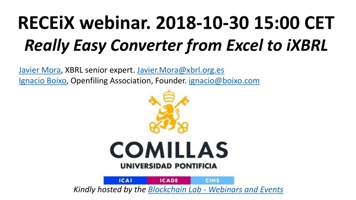 receix webinar 2018 10 30 15 00 cet really easy n.w