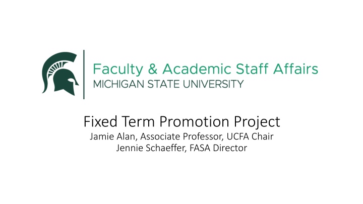 fixed term promotion project jamie alan associate n.w