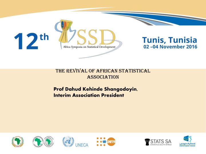 the revival of african statistical association n.w