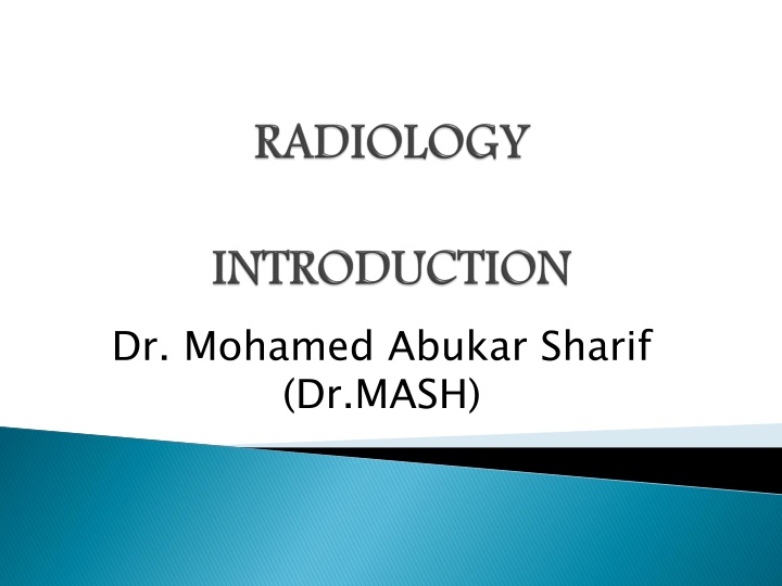 Diagnostic Imaging Studies and Techniques