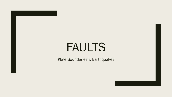faults n.w