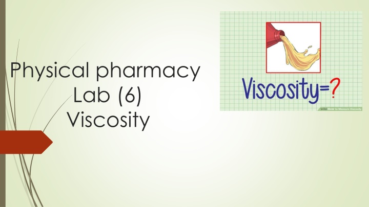 physical pharmacy lab 6 viscosity n.w