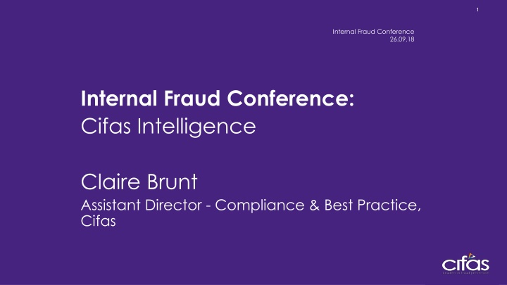Internal Fraud Conference Insights