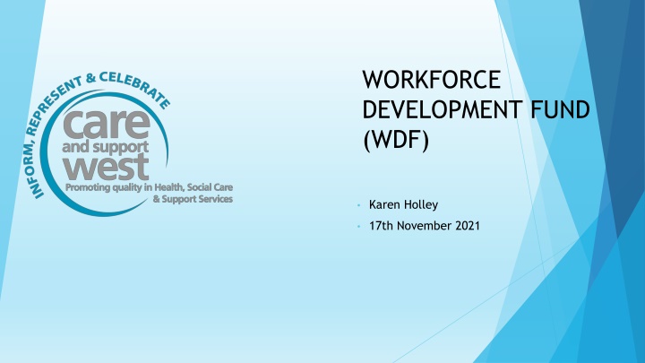 workforce development fund wdf n.w