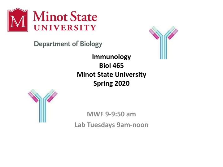 Intro to Immunology at Minot State University