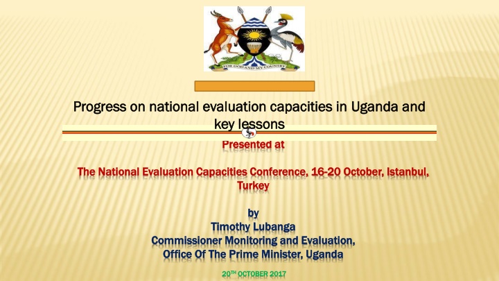 progress on national evaluation capacities n.w