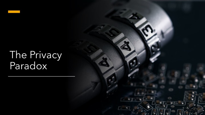 the privacy paradox n.w